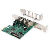 Digitus PCIe USB 3.0 med 4 porte, Interface card 