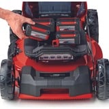 EINHELL Professionel batteridrevet plæneklipper GP-CM 36/52 S Li BL, 36 Volt (2x18 Volt) Rød/Sort