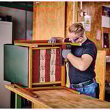 EINHELL Tryklufthæftepistol TC-PN 50, Hæftemaskine Rød/Sort