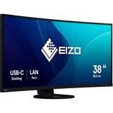 EIZO FlexScan EV3895-BK computerskærm 95,2 cm (37.5") 3840 x 1600 pixel UltraWide Quad HD+ LCD Sort, LED-skærm Sort, 95,2 cm (37.5"), 3840 x 1600 pixel, UltraWide Quad HD+, LCD, 5 ms, Sort