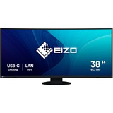 EIZO FlexScan EV3895-BK computerskærm 95,2 cm (37.5") 3840 x 1600 pixel UltraWide Quad HD+ LED Sort, LED-skærm Sort, 95,2 cm (37.5"), 3840 x 1600 pixel, UltraWide Quad HD+, LED, 5 ms, Sort
