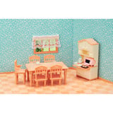 EPOCH Sylvanian Families - Landhus spisestue, Bygge legetøj 