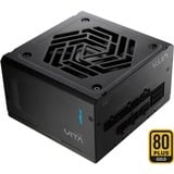 FSP VITA GM 650W enhed til strømforsyning 20+4 pin ATX ATX Sort, PC strømforsyning 650 W, 100 - 240 V, 50/60 Hz, 8-4 A, Aktiv, 100 W