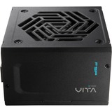 FSP VITA GM 650W enhed til strømforsyning 20+4 pin ATX ATX Sort, PC strømforsyning 650 W, 100 - 240 V, 50/60 Hz, 8-4 A, Aktiv, 100 W