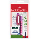 Faber-Castell ST37 fyldepen Lilla Violet, Lilla, Iridium stål, Venstrehåndet