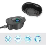 GARDENA Pipeline vandingssystem AquaPrecise, underjordisk, Sprinkleranlæg grå/Turkis