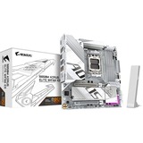 GIGABYTE B850M AORUS ELITE WIFI6E ICE AMD B850 Sokkel AM5 micro ATX, Bundkort Sølv/Hvid, AMD, Sokkel AM5, AMD Ryzen 7000 Series, AMD Ryzen 8000 Series, AMD Ryzen 9000 Series, Sokkel AM5, DDR5-SDRAM, 256 GB