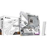 GIGABYTE B850M AORUS ELITE WIFI6E ICE, Bundkort Sølv/Hvid