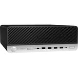 HP ProDesk 600 G4 SFF Renoveret, Fuld PC Sort