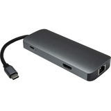 Inter-Tech Adapter Mørk sølv