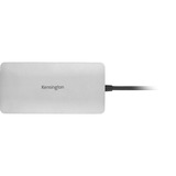 Kensington UH1400P USB-C 8-IN-1 DRIVERLESS MOBILE DOCK, Docking station Sølv, USB 3.2 Gen 1 (3.1 Gen 1) Type-C, 85 W, 10,100,1000 Mbit/s, Sort, Sølv, MicroSD (TransFlash), SD, Kina