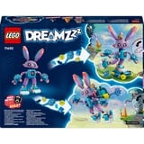 LEGO DREAMZzz Izzie og gaming-kaninen Bunchurro, Bygge legetøj Byggesæt, 7 År, Plast, 252 stk, 316 g