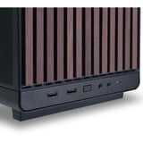 Lian Li A3- MATX-WD BLACK, Towerkabinet træ/Sort