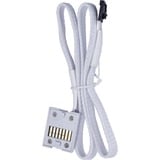 Lian Li Li UNI FAN TL120 LCD, Sag fan Hvid, Reverse Blade, 124 mm