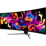 MSI MPG 491CQPXDE QD-OLED computerskærm 124,5 cm (49") 5120 x 1440 pixel Dual QHD Sort, Gaming Skærm Sort, 124,5 cm (49"), 5120 x 1440 pixel, Dual QHD, QD-OLED, 0,03 ms, Sort