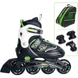Muuwmi 681, Inline rulleskøjter Grøn/Sort