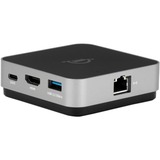 OWC OWCTCDK6P2SG interface hub USB 3.2 Gen 1 (3.1 Gen 1) Type-A 600 Mbit/s Grå, Docking station grå/Sort, USB 3.2 Gen 1 (3.1 Gen 1) Type-A, USB Type-C, MicroSD (TransFlash), 600 Mbit/s, Grå, Aluminium, Plast