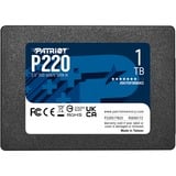 Patriot P220 1 TB, Solid state-drev Sort