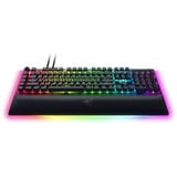 Razer BlackWidow V4 Pro, Gaming-tastatur Sort, DE-layout, Razer certificeret mekaniske grønne Switcher