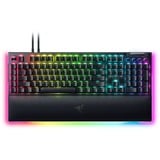Razer BlackWidow V4 Pro, Gaming-tastatur Sort, DE-layout, Razer certificeret mekaniske grønne Switcher