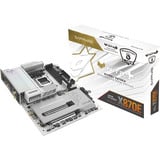 SAPPHIRE NITRO+ X870EA WIFI7 Phantom Link Polar, Bundkort Hvid/Sort