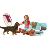 Schleich HORSE CLUB 42748 legetøjssæt, Spil bygning Dyr, 4 År, Flerfarvet