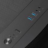 SilverStone SST-FA511Z-BG, Towerkabinet Sort