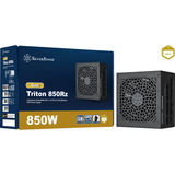 SilverStone Triton 850Rz, PC strømforsyning Sort