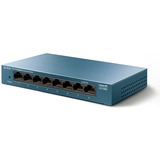 TP-Link LS108G Ikke administreret Gigabit Ethernet (10/100/1000) Blå, Switch Blå, Ikke administreret, Gigabit Ethernet (10/100/1000)
