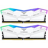 Team Group DIMM 32 GB DDR5-7800 (2x 16 GB) Dual-Kit, Hukommelse Hvid