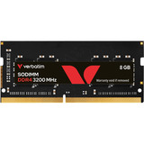 Verbatim SO-DIMM 8 GB DDR4-3200, Hukommelse Sort