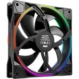 be quiet! Light Wings PWM 140 mm Reverse, Sag fan Sort