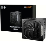 be quiet! POWER ZONE 2 1000W enhed til strømforsyning 20+4 pin ATX ATX Sort, PC strømforsyning Sort, 1000 W, 100 - 240 V, 1070 W, 50/60 Hz, 13 A, 6,5 A