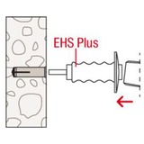 fischer EA II M6 R, Dyvel rustfrit stål