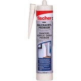 fischer Maleracryl Premium DMA 310ml renhvid, Forsegling Hvid