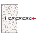 fischer Slaganker EA II M6 R, Dyvel rustfrit stål