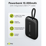 goobay Power Bank Sort