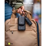 goobay Powerbank 10.000 mAh, integreret USB-C kabel 13 cm, 20 watt, Power Bank Sort