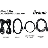 iiyama XUB2797QSNP-B1, LED-skærm Sort (mat)