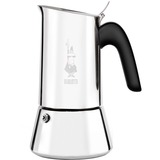 Bialetti Venus 0,23 L Sort, Rustfrit stål, Espressomaskine Sølv, 0,23 L, Sort, Rustfrit stål, 4 kopper, Rustfrit stål, Venus Induction, CE