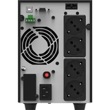 BlueWalker VFI 2000 AT Dobbeltkonvertering (online) 2 kVA 1800 W 4 AC stikkontakt(er), UPS Sort, Dobbeltkonvertering (online), 2 kVA, 1800 W, Ren sinus, 80 V, 300 V