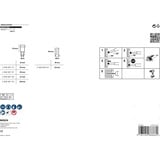Bosch 2 608 576 669 tilbehør vinkelsliber Sæt, Drill bit sæt Sæt, Bosch, Sort, Grå, 5 stk