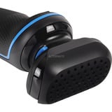 Braun Series 5 52-B7000cc Folie shaver Trimmer Sort Sort/Blå, Folie shaver, Sort, EasyClean, Knapper, LED, Batteri