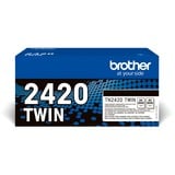 Brother TN-2420TWIN tonerpatron 2 stk Original 3000 Sider, 2 stk