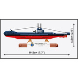 COBI U-klasse ubåd HMS Upholder (P37), Bygge legetøj 