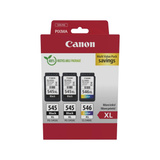 Canon 8286B013 blækpatron 3 stk Original Højt (XL) udbytte Sort, Blå, Magenta, Gul Højt (XL) udbytte, Sort, Blå, Magenta, Gul, 15 ml, 13 ml, 3 stk, Multipakke