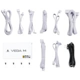 Chieftec Vega PPG-850-CW enhed til strømforsyning 850 W 20+4 pin ATX ATX Hvid, PC strømforsyning Hvid, 850 W, 100 - 240 V, 50/60 Hz, 20+4 pin ATX, 60 cm, 150,400 mm