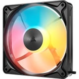 Corsair RS120 II ARGB, Sag fan Sort