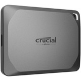 Crucial X9 Pro Portable SSD 4 TB, Solid state-drev aluminium