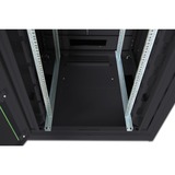 Digitus DN-19 42U-8/10-B-1 stativ Fritstående reol Sort, IT kabinet Sort, Fritstående reol, 42U, 800 kg, Nøglelås, Sort